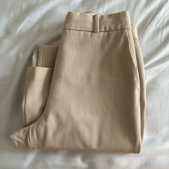 Aritzia Babaton Agency Beige cream Pants - Picture 3 of 7